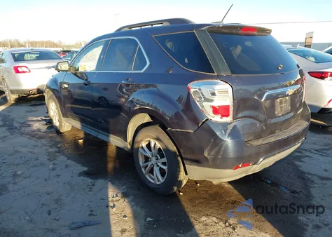 2016 Chevrolet Equinox Lt из США, поврежденный, VIN 2GNALCEK5G1113794